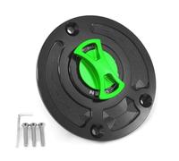 Tapa Del Depósito De Gasolina Para Z1000 Z800 Z750 Z125 ZX10R ZX6R Para NINJA1000 650R ER6N ER6F Para VERSYS 1000 AJOHBM(Verde)