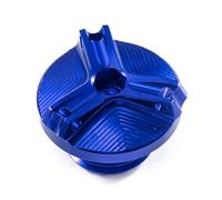 Tapa Del Depósito De Líquido De Freno Delantero Y Trasero Y Tapón De Llenado De Aceite Para Motocicleta Para TRACER 9GT 2021-2025 QAQMHVCVB(Oil Cap-Blue)