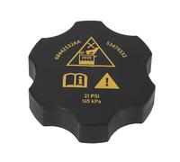 Tapa del depósito de refrigerante del radiador Reemplazo de la tapa de recuperación del tanque de refrigerante del motor de alta resistencia para 1500 2500 3500 Cherokee