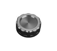Tapa del depósito Maestro del Cilindro de líquido de Freno Trasero Compatible con Z900, Z650, Z750, Z400, Z800, Z1000, NJ 400, 650, 300, ZX6R y ZX10R.(Silver)