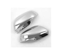 Tapa del espejo de la carcasa del espejo retroviso Embellecedor de marco para espejo retrovisor lateral de coche, cromado, para Mitsubishi para Triton L200 2019-2021