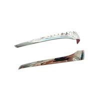 Tapa del espejo lateral del coche Para Mazda CX-5 CX5 2015 2016 cubiertas de espejos laterales cromadas tiras embellecedoras, pegatinas estilo automóvil(Mirror Strip 2 Pcs)