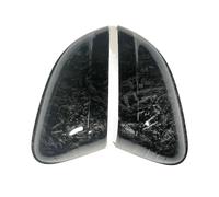 Tapa del espejo lateral del coche Para VW para Golf MK8 GTI GTD VIII 8 RE 2020-2022 Par de tapas para espejos laterales aspecto carbono forjado(No blind spot hole)