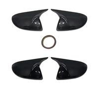 Tapa Del Espejo Retrovisor Cubierta Espejo Retrovisor Coche Para Mazda 3 Para Axela BL 2009-2013 Carcasa Espejo Lateral Pintada Cubierta Espejo Puerta(Carbon fiber pattern)