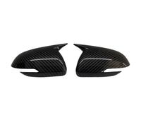 Tapa Del Espejo Retrovisor Para Hyundai Para Accent Para Solaris I30 2017-2022 Retrovisor Lateral Coche Tapa Ala Embellecedor Carcasa Puerta Exterior Cubierta Espejo Puerta(With lamp Carbon)