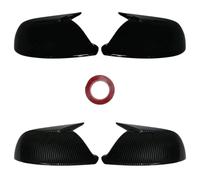 Tapa Del Espejo Retrovisor Para Q5 8R Q7 4L SQ5 Cubierta Espejo Puerta | Para 2009-2016 Cubierta Espejo Retrovisor Lateral Negro Carcasa Espejo Con Superficie Brillante(Carbon Look)
