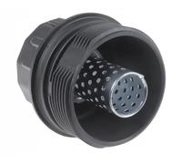 Febi bilstein 109550 Tapa de filtro de aceite, 1 pieza, negro