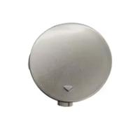 Tapa del Gancho de Remolque del Parachoques Delantero para BMW Serie 3 F34M 320 328 330 335i GT 2013-2020 (Modelo B Plateado)