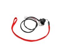 Tapa del interruptor de asesinato del motor magnético con correa de muñeca encendida en la parada apagada compatible con modelos de motocicleta reemplazo del mercado de accesorios XCF(Red)