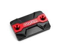 Tapa del Líquido Frenos Motocicleta Tapón Llenado Aceite Motor CNC para Motocicleta Accesorios para MSX125 Grom 2013-2021 2022 Cubierta Depósito Líquido Frenos Delanteros(Red,Brake Cap)