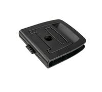Tapa del maletero mango para BMW E70 X/E71 X6/E60 X5/F15 X5/F16 X6 51479120283,Placa inferior Mat Piso Alfombra Manija,Auto Accesorios (Negro con agujero)