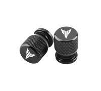 Tapa del núcleo de la válvula CNC Válvula Neumátic para MT03 MT07 MT09 MT10 MT25 Neumático Bouchon Tapa De Válvula Cubiertas Puerto Aire(Black)