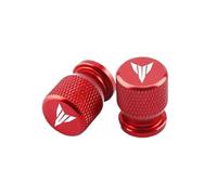 Tapa del núcleo de la válvula CNC Válvula Neumátic para MT03 MT07 MT09 MT10 MT25 Neumático Bouchon Tapa De Válvula Cubiertas Puerto Aire(Red)