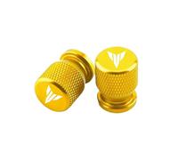 Tapa del núcleo de la válvula CNC Válvula Neumátic para MT03 MT07 MT09 MT10 MT25 Neumático Bouchon Tapa De Válvula Cubiertas Puerto Aire(Yellow)