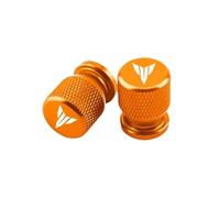 Tapa del núcleo de la válvula CNC Válvula Neumátic para MT03 MT07 MT09 MT10 MT25 Neumático Bouchon Tapa De Válvula Cubiertas Puerto Aire(Orange)