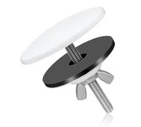 Tapa del Orificio del Fregadero de la Cocina, Aleación de Zinc Acero Inoxidable Tapón del Fregadero de la Cocina Tapa de Sellado Tapón del Fregadero (Blanco)