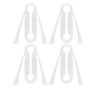 Tapa del Pestillo de la Puerta del Coche - Absorbedor de Impactos Protector Adhesivo | 4 Piezas Protector De Paragolpes Y Tope Para Portazos - Para Mantenimiento y Reparación de