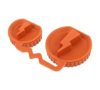 Tapa del Puerto de Carga para Vehículos Eléctricos, Silicona Naranja | Ajuste, Instalación a Presión, Resistente al Sol y Lluvia, para Enchufe y Conector de Carga