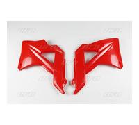 TAPA DEL RADIADOR DE GAS MC/EC/FSR 125/200/250/300/450 '10-'11 COLOR ROJO