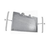 TAPA DEL RADIADOR PARA HONDA NC 750X (16-17) NEGRA