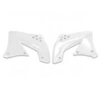 TAPA DEL RADIADOR PARA KAWASAKI KXF 450 '09, COLOR BLANCO KX