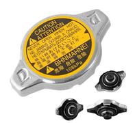 Tapa del radiador - Tapa del depósito de acero inoxidable | Tapa de tanque refrigerante duradera para coche, SUV, camión, scooter | Prevención de fugas a prueba de