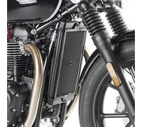 TAPA DEL RADIADOR TRIUMPH STREET TWIN 900 '16-'22 NEGRA