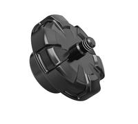Tapa del Tanque Ajuste para Honda XR 650L 1993-2025 tapa de tanque de combustible de motocicleta cubierta de aluminio respiradero Gas Gasolina Diesel Tapa(Black)