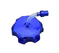Tapa del tanque de combustible de gas de aluminio CNC de 50 mm Ventilación de ventilación Motocicleta Dirt Bike for for Ho&nda for Yam&aha for KAW&ASAKI Piezas universales Tapas de combustible(Blue)