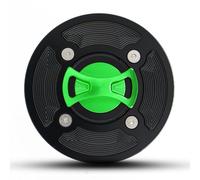 Tapa del tanque de combustible de motocicleta de aluminio CNC for V4R Caponord 1200 RSV1100 RSV4 R/Fábrica/APRC(Green)