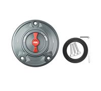 Tapa del tanque de combustible for GSXR600 750 1000 GSXR GSXR1000 K4 K5 K6 K7 K8 K9 2010-2020 SV650 GW250 Bandit GSF 650 1250 GSX1300R(Gray Red)