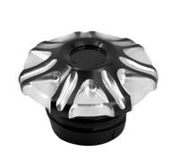 Tapa del Tanque Gasolina Para Touring Road King FLHR Sportster XL1200 Dyna FXDL Softail Fat Boy Motocicleta Gas Para Tapa Tanque Cubierta Combustible Cubierta Tanque(Oil Tank Cover B)