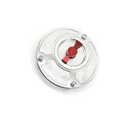 Tapa del tanque Tapa Del Depósito De Combustible Para Motocicleta, Gasolina Para HONDA CBR600 F4I F4 F3 F2 1991-2008 2007 2006 2005 2004(Silver and Red)