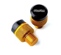 Tapa del tornillo del espejo retrovisor de la moto Para MSX125 GROM 2013-2025 Accesorios Para Motocicleta: Tapones, Tornillos Y Tapas De Aluminio CNC Para Retrovisores(W-4)