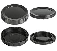 Tapa Delantera del Cuerpo y Tapa de Lente Trasera para Nikon Z8 Z9 Z7II Z6II Z7 Z6 Z5 Z50 Kit Z Mount Lens (Paquete de 2)