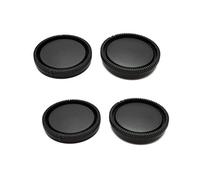 Tapa delantera + tapa de lente trasera compatible con Sony E-Mount compatible con cámaras A7RIV A7RIII A7RII A7III A7C A7S A7S A6600 A6500 A6300 A5100 (paquete de 2)