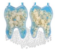 Tapa dental temporal dental, carillas de corona, dientes anteriores y molares posteriores con reparación de dientes, relleno térmico para dientes rotos perdidos (50 dientes delanteros y 50 dientes