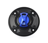 Tapa Depósito Combustible CNC Moto Para Suzuki GSX600F GS600F GSF1200 Para Bandit SV650 GSXR 600 750 GSXR 1000 1300 TL1000S TL1000R(AZUL)