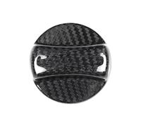 Tapa Depósito Combustible Fit For Bmw Universal Fuel Tank Cap Cover Real Carbon Fiber Interior Trim Sticker Car Styling Accessory(Black)