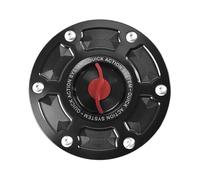 Tapa Depósito Combustible Liberación Rápida Motocicleta Llenado Aceite Motor Para MULTISTRADA Para V2/S V4/S Para PIKES PEAK Para SPORT Deposito Combustible(Black Red Type-S)