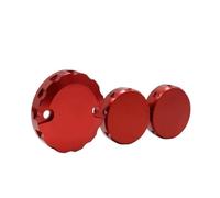 Tapa Depósito Freno Trasero Motocicleta Para DUCATI V4 V2 Para Panigale 1299 1199 S R 959 899 Tapas Cilindro Del Líquido Freno Del Embrague Delantero Cubierta gasolina motocicleta(ROJO)