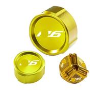 Tapa Depósito Líquido Frenos Tapa Del Depósito De Combustible Y Protección Llenado Freno Delantero Trasero Para R6 YZF YZFR6 YZF-R6 2010-2020 2021 2022