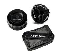 Tapa Depósito Líquido Frenos Tapa del Depósito De Líquido De Freno Delantero Y Trasero La Motocicleta Tapa De Llenado De Aceite del Motor para MT125 MT-125 2008-2020 2021 2022