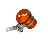 Tapa Depósitos Fluidos Freno Accesorios de Motocicleta para YZFR6 YZF-R6 YZF R6 R6S 1999-2015 2014 2013, depósito de Embrague de Freno, Cilindro, líquido de Frenos, depósito de Aceite, Copa