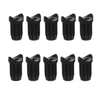 Tapa Desmontable para Reposapiés de Silla de Ruedas Negra 10 Piezas | Plástico, Tamaño 4, 00x2, 30x2, 30cm, Repuestos para Sillas de Ruedas, Accesorio de Montaje