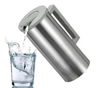 Tapa dispensador de agua a prueba de fugas, 9,06 x 5,51 x 4,13 pulgadas, contenedor ligero y diseño de construcción resistente, mango antideslizante para bebidas calientes, frías, jugos, cerveza y