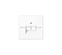 Tapa doble para toma de teléfono o datos RJ11-RJ45 BLANCO JUNG LS 969-2 UA WW