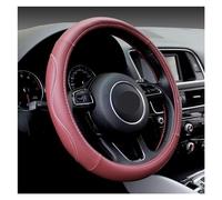 Tapa Embelle Protector Volante 1 Uds. para Hyundai Negro Gris Beige PU Protector para Volante De Coche De Microfibra 0907(Wine Red)