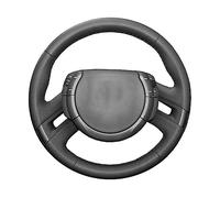 Tapa Embelle Protector Volante para Citroen para C4 para Picasso 2007 2008 2009 2010 2011 2012 2013 Cubierta Personalizada para Volante Coche Accesorios Cuero Trenzado(Orange Thread)