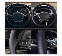 Tapa Embelle Protector Volante para para Deporte para E46 para 330i para 330Ci para E39 Cubierta Personalizada para Volante Coche Volante Trenzado(3 Colors Thread)